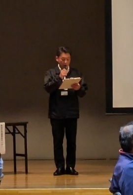 写真：熱田区社会福祉協議会 田端事務局長による閉会挨拶