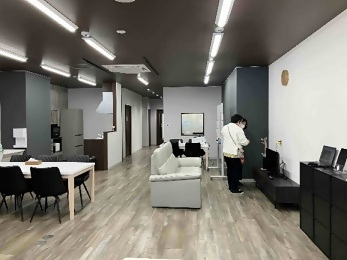 写真：熱田区障害者基幹相談支援センターの室内の様子