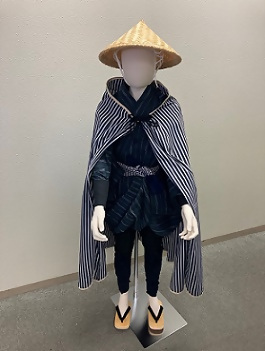 写真：江戸時代の旅人の衣装