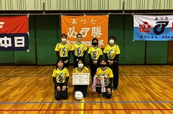 写真：優勝チーム「フェローズ」