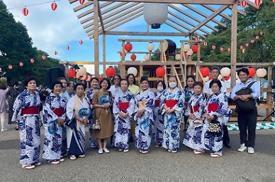 写真：名古屋城夏まつりの女性会の皆さん