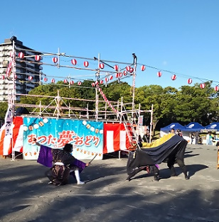 写真：獅子舞演舞