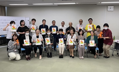 愛知県理容生活衛生同業組合熱田支部の皆様と撮った写真