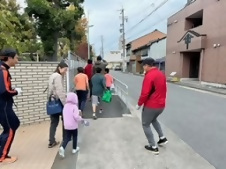 写真：プロギングのスタート地点