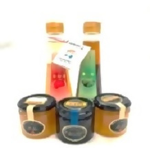 写真：飲む酢とジャム