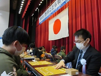 写真：こどもとの対局