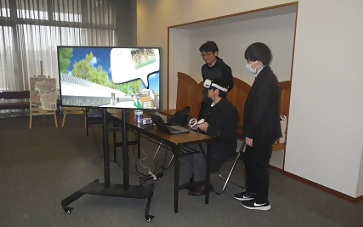 写真：VRの体験