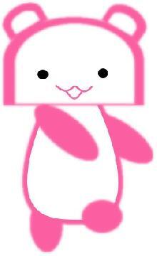 写真：ぴんくりーみー（歩く姿1）