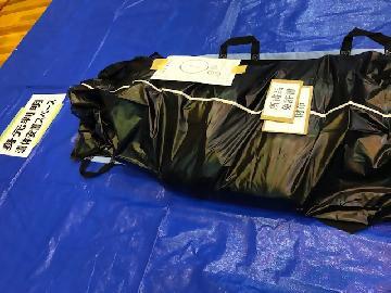 写真：マネキンを使った遺体安置の様子