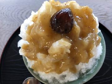 写真：夏に味わった和テイストなかき氷1