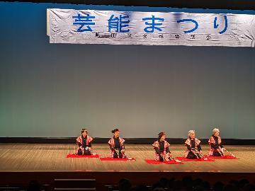 写真：演目「銭太鼓」