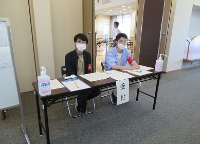 写真：名古屋学院大学の学生さん