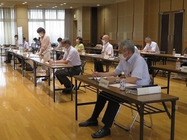 写真：区長あいさつ