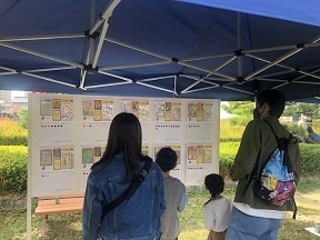 写真：名古屋あつたカルタのブース