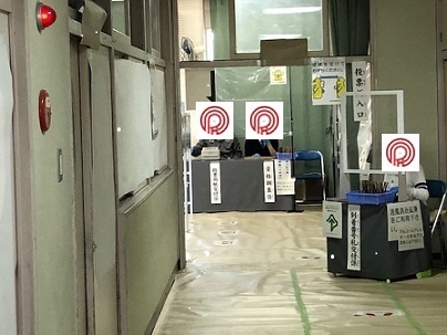 投票所内の写真2