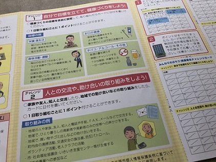 写真：パンフレット中身