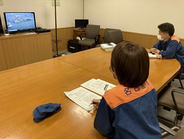 写真：図上訓練