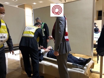 具合が悪くなった場合の訓練の写真