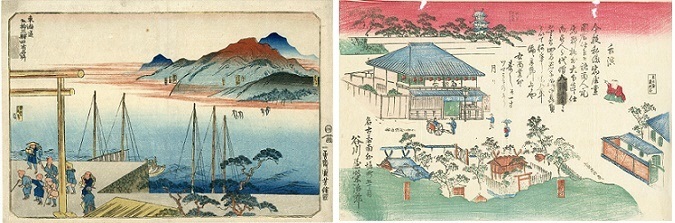 写真：熱田まるごと博物館で紹介する歴史資料