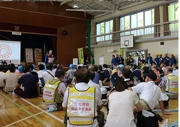 写真：樅山会長の挨拶
