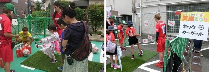 写真：キックボウリング　キックターゲット