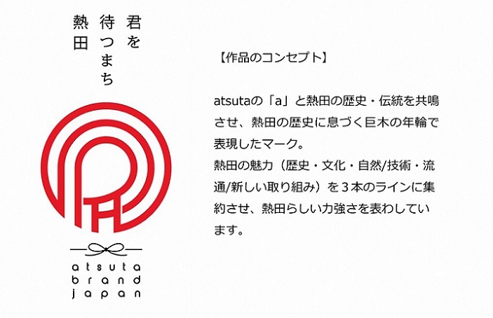 イラスト：熱田ブランドマーク