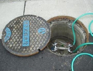 写真：地下式給水栓