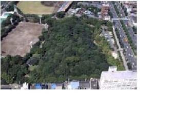 断夫山古墳全景の写真