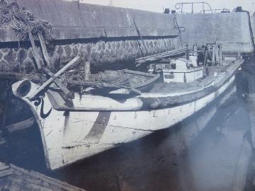 写真：当時、実際に乗っていた漁船