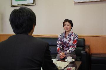 写真：対談の様子