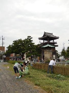 堀川一斉清掃の写真