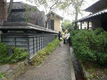 小布施の「栗の小径」の写真