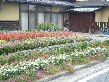 小布施の「オープンガーデン」の写真