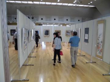 区民美術展・区民書道展の写真