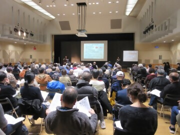 写真:講演会会場の様子