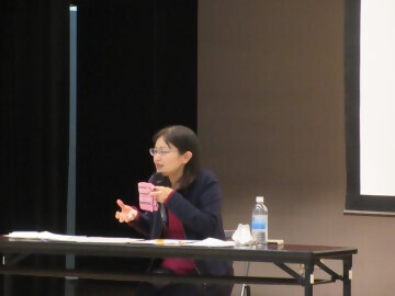 写真:質疑応答の様子