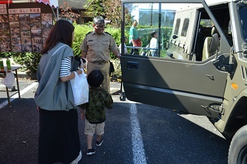 写真:乗車体験の様子