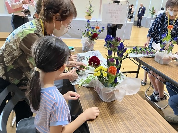写真：体験教室の様子
