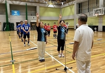 写真:選手宣誓の様子