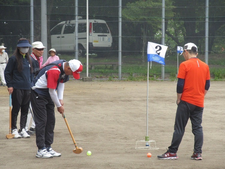 写真:試合中の様子1