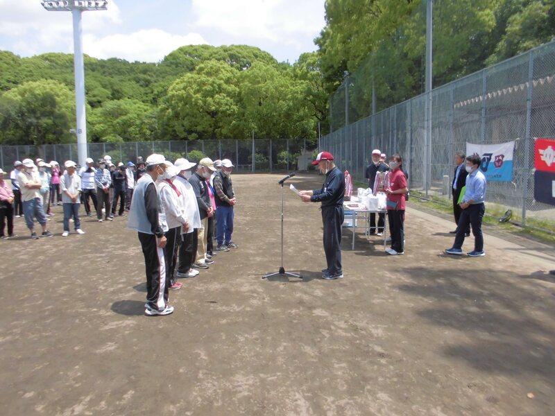 写真:表彰の様子