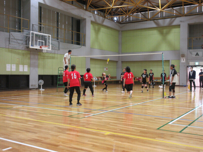 写真:試合の様子