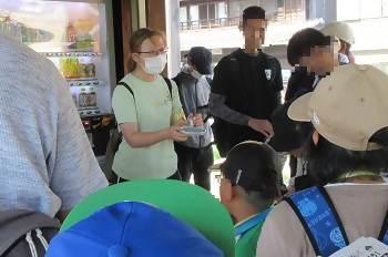 写真:実習の様子