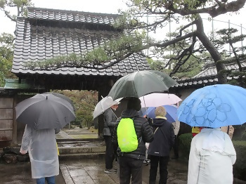 写真:青大悲寺の入口