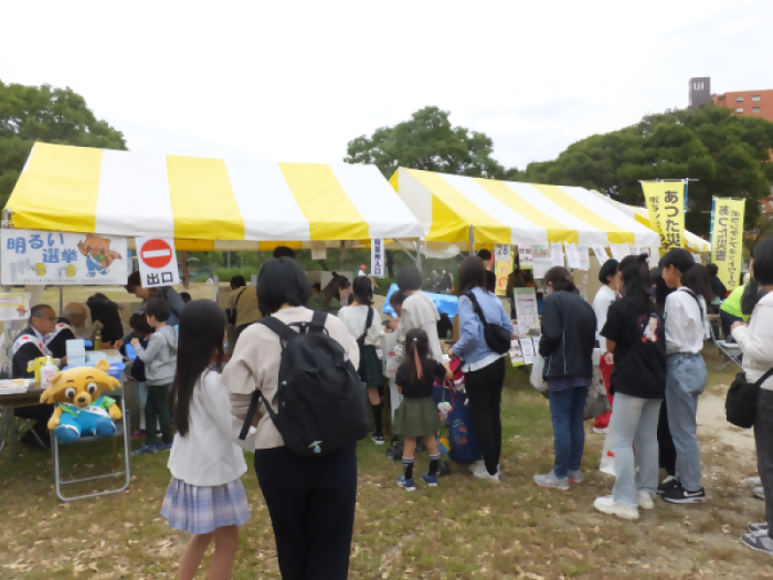 写真:ブースの様子