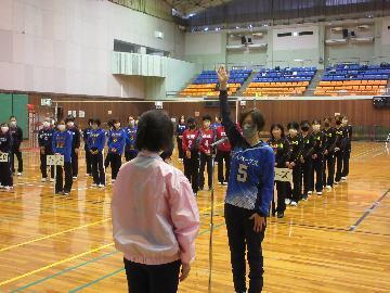 写真：選手宣誓の様子