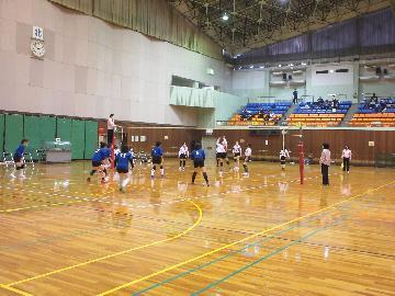 写真：試合中の様子1