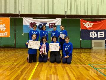 写真：準優勝したライズのみなさん