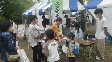 写真：スタンプラリーポイント