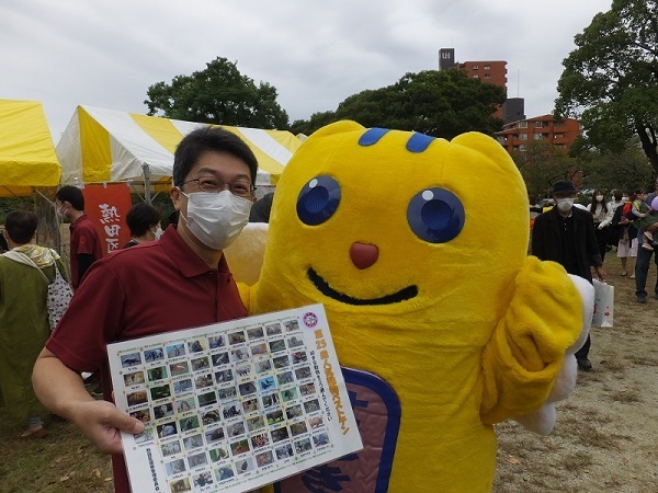 写真：めいすいくん登場！